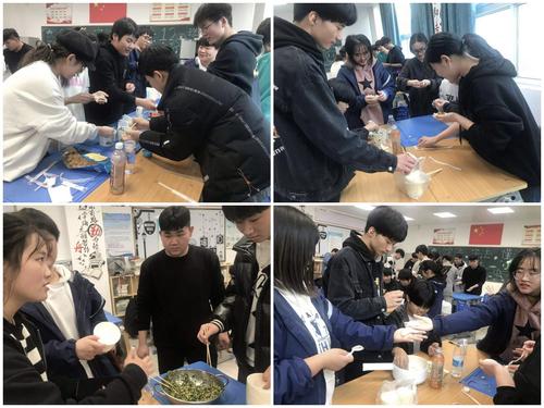 同学们分工协作包饺子 同学们分工协作包饺子
