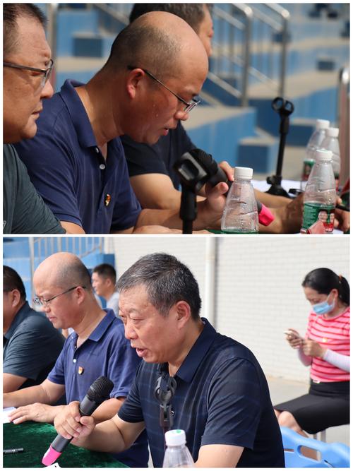 3王宏亮、张继波宣读学校关于表彰2022级军训汇报表演先进班集体和学军先进个人名单 3王宏亮、张继波宣读学校关于表彰2022级军训汇报表演先进班集体和学军先进个人名单