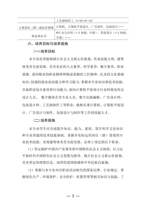taptap滚球校计算机平面设计专业人才培养方案_03